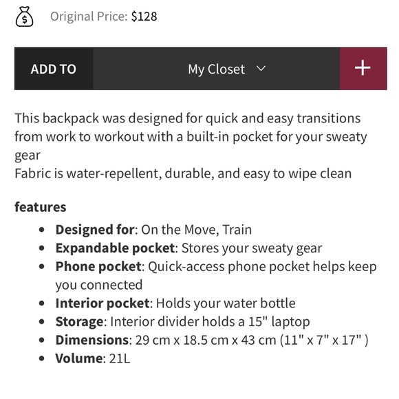 Lululemon City Adventurer Backpack - Picture 14 of 14